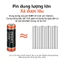 Pin Kiềm Alkaline Deli Megactive 2A/3A 1.5V Bền Lâu, Dung Lượng Lớn, An Toàn, Chính Hãng