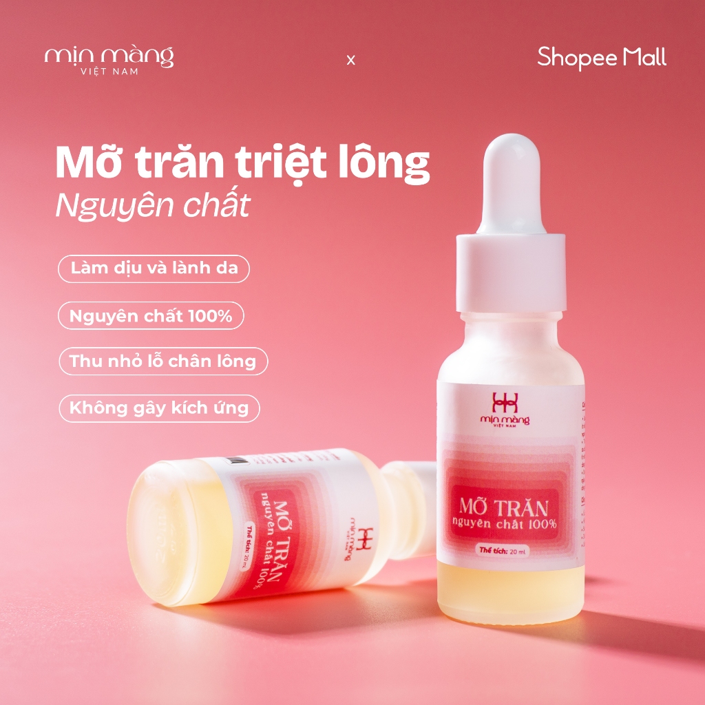 Mỡ Trăn Triệt Lông Nguyên Chất, An Toàn, Ức Chế Quá Trình Mọc Lông, Mờ Rạn Da, Lành Vết Bỏng