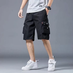 ⚡️ VẢI ĐẸP - ẢNH THẬT ⚡️ Quần short Túi Hộp phối dây Unisex, QUẦN ĐÙI LỮNG NAM NỮ CHẤT KAKI ĐEN