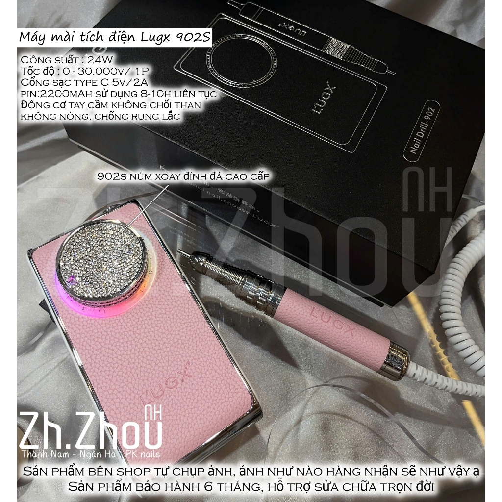 máy mài tích điện lugx 902 , máy mài móng tích điện lugx cao cấp, máy mài nail tích điện lugx