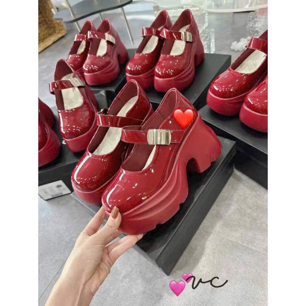 Giầy búp bê quai dán qccc