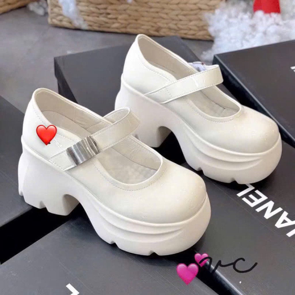 Giầy búp bê quai dán qccc