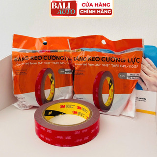 [Chính hãng] Băng Keo 2 mặt cường lực 3M™ VHB GPL-110GF 1.1mm- màu xám, 12mm x 3 mét và 24mm x 3 mét