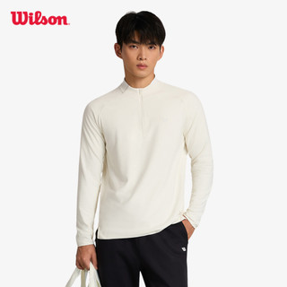 Wilson Men Alley Half-Zip LS Tee Áo Dài Tay Thể Thao Nam WM20071432
