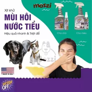 Urine Off Xịt khử mùi và khử ố nước tiểu chó mèo