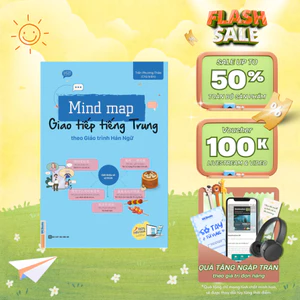 Sách - Mind map giao tiếp tiếng Trung theo giáo trình Hán Ngữ Mcbooks