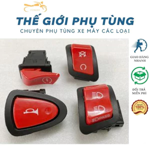 Nút Công Tắc Đỏ Passing, Đề, Kèn, Idling Cho Các Dòng Xe Honda