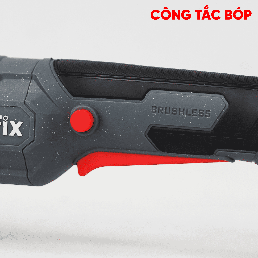 Máy Mài Góc, Máy Cắt  Workfix WF-AG100BV - Cắt Sắt, Mài Kim Loại, Lõi Đồng, Không Chổi Than