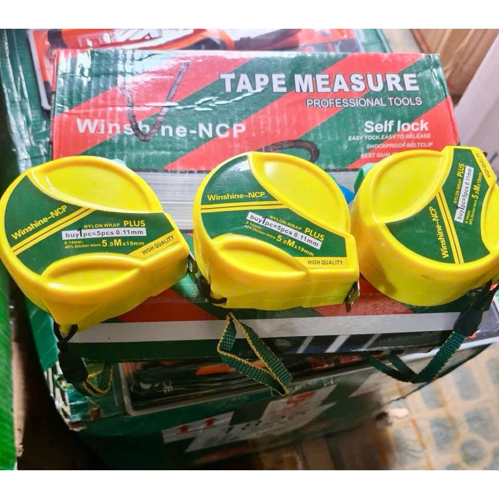 THƯỚC KÉO WINSHINE TRUNG QUỐC (1 MẶT) 5mét