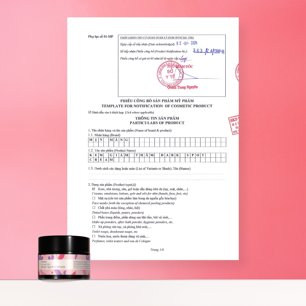Kem Giảm Thâm Nách Dưỡng Sáng Serum Trắng Nách Chứa Alpha Arbutin Dark Spot Cream Chính Hãng