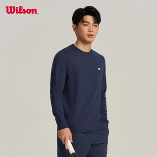 [ĐỘC QUYỀN ONLINE] Wilson Men Long Sleeve Tee Áo Dài Tay Thể Thao Nam WM20022432
