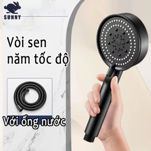 VÒI SEN TĂNG ÁP CỰC MẠNH 5 CHẾ ĐỘ TIẾT KIỆM NƯỚC，đầu vòi hoa sen tăng áp nóng lạnh phong cách Nhật Bản thiết kế sang trọ