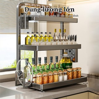 Gslife Kệ Gia Vị Để Bàn Đa Năng, Chất Liệu Thép Bền Đẹp, Tiết Kiệm Không Gian