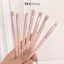 Bộ Cọ Trang Điểm Make Up Cá Nhân Chuyên Nghiệp 11 Cây Màu Hồng Pastel Mềm Mịn Bám Phấn