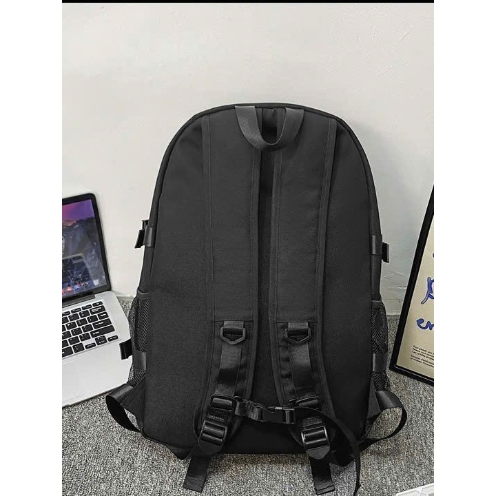 Balo nam nữ unisex đi học LEZA cao cấp đựng vừa laptop 15,7inch, Ba lô cặp sách nam nữ dạ quang