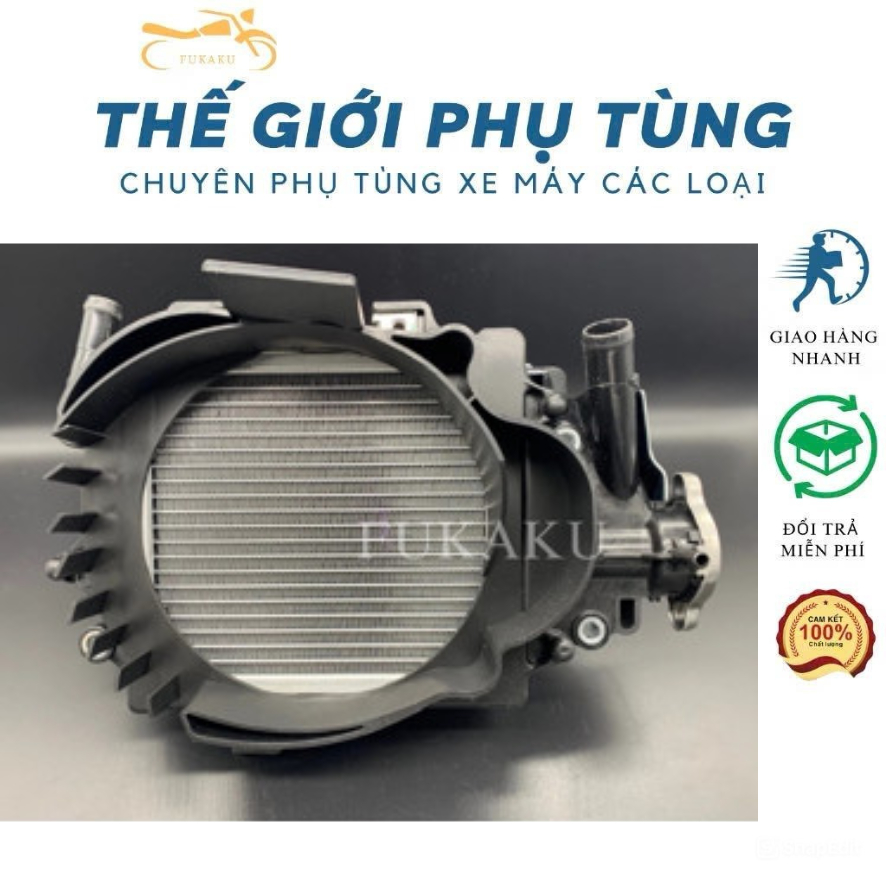 Bộ Két Nước Tản Nhiệt Xe PCX 150, Vario 150 Hàng Cao Cấp