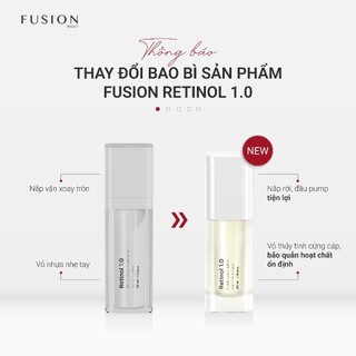 Tinh Chất Retinol Giảm Mụn & Cải Thiện Kết Cấu Da, Chống Lão Hóa Fusion Retinol 1.0