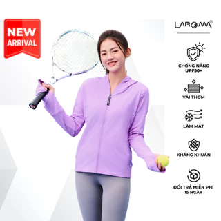 LAROMA Áo Chống Nắng Nữ Vải Coolair UV Dệt 2 lớp | UPF50+ | Vải Thơm | Làm Mát | Thoáng Khí | Thời Trang | Đa Dụng