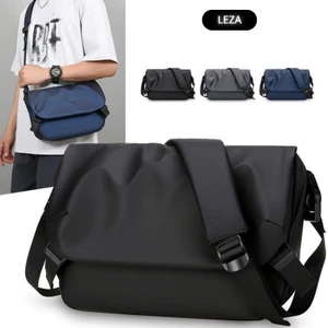 Túi đeo chéo LEZA đi làm đi học unisex vải chống nước cao cấp ,Túi thời trang đựng laptop 15.6 inch sách vở đồ dùng