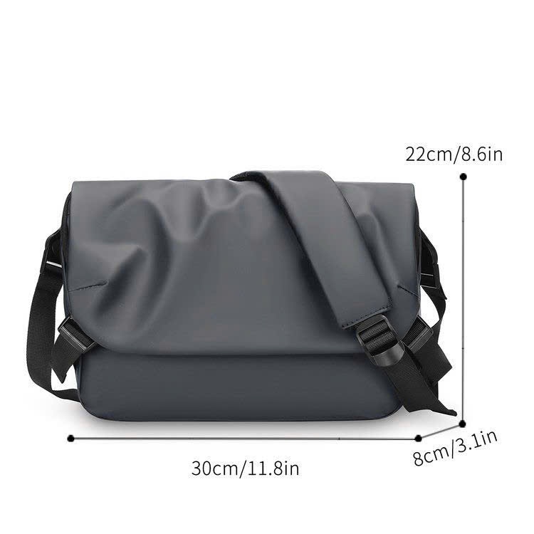 Túi đeo chéo LEZA đi làm đi học unisex vải chống nước cao cấp ,Túi thời trang đựng laptop 15.6 inch sách vở đồ dùng