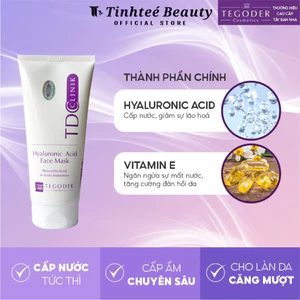 Mặt nạ HA cấp ẩm căng mọng tế bào Tegoder Hyaluronic Acid face mask 200 ml T6156