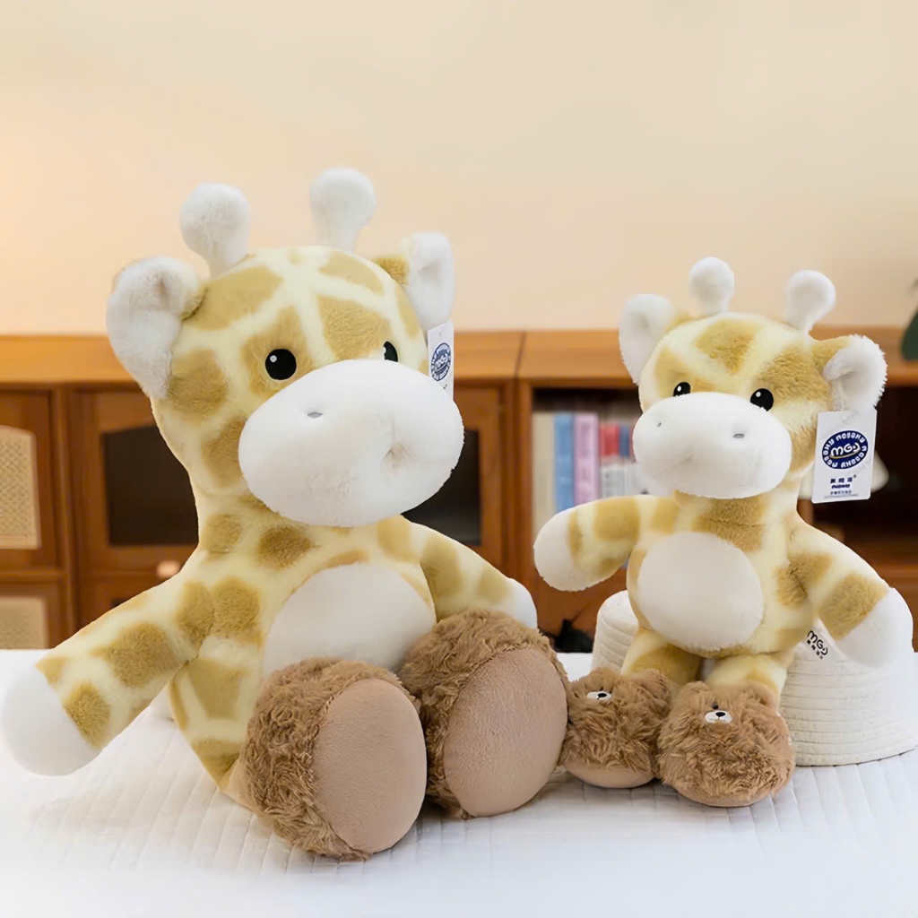 Gấu Bông Hươu Cao Cổ Siêu Khổng Lồ Dễ Thương - Thú Nhồi Bông Hươu 3D Hoạ Tiết Lông G170