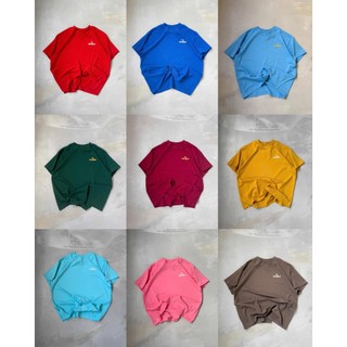 Áo thun MMESTLINE in cao su nổi "LOGO" form Boxy vải premium Cotton