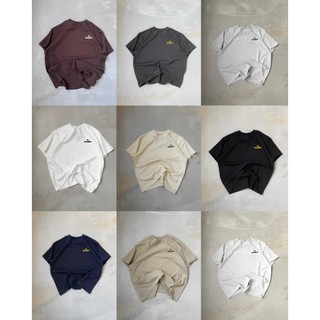 Áo thun MMESTLINE in cao su nổi "LOGO" form Boxy vải premium Cotton