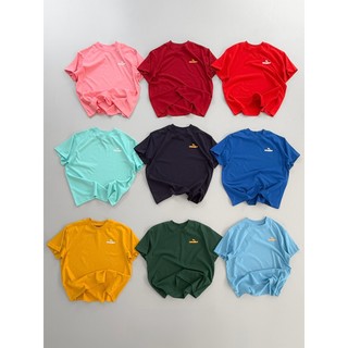 Áo thun MMESTLINE in cao su nổi "LOGO" form Boxy vải premium Cotton