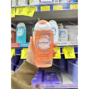 Dung Dịch Vệ Sinh Phụ Nữ Femfresh 250ml - Dịu Nhẹ & An Toàn (Xanh / Cam / Trắng)