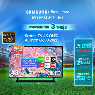 Smart Tivi Samsung 43 Inch 4K QLED QA43Q60BAKXXV 2022