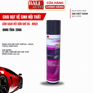 [Chính hãng] Chai Bọt vệ sinh làm sạch ghế - trần Nỉ nội Thất ÔTô 3M™ 290g
