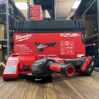 Máy mài góc 100mm M18 FSAGV100XB-0X0 dùng pin Milwaukee động cơ không chổi than cắt nhanh chóng
