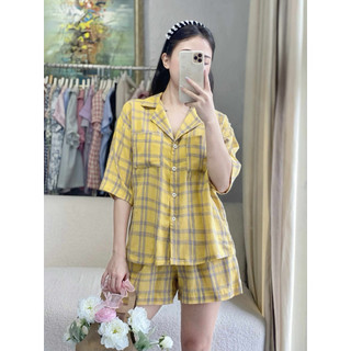 𝗛𝗮̀𝗻𝗴 𝗰𝗵𝗶́𝗻𝗵 𝗵𝗮̃𝗻𝗴 Bộ đồ ngủ mặc nhà pyjama Bamboo sợi tre form rộng mềm mướt - ON WORKSHOP