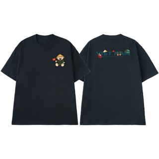 Áo Thun NGỐ TEE Chú Gấu Bộ Đội Việt Nam Độc Lập - Tự Do - Hạnh Phúc Vải Cotton 100 Thoáng Mát
