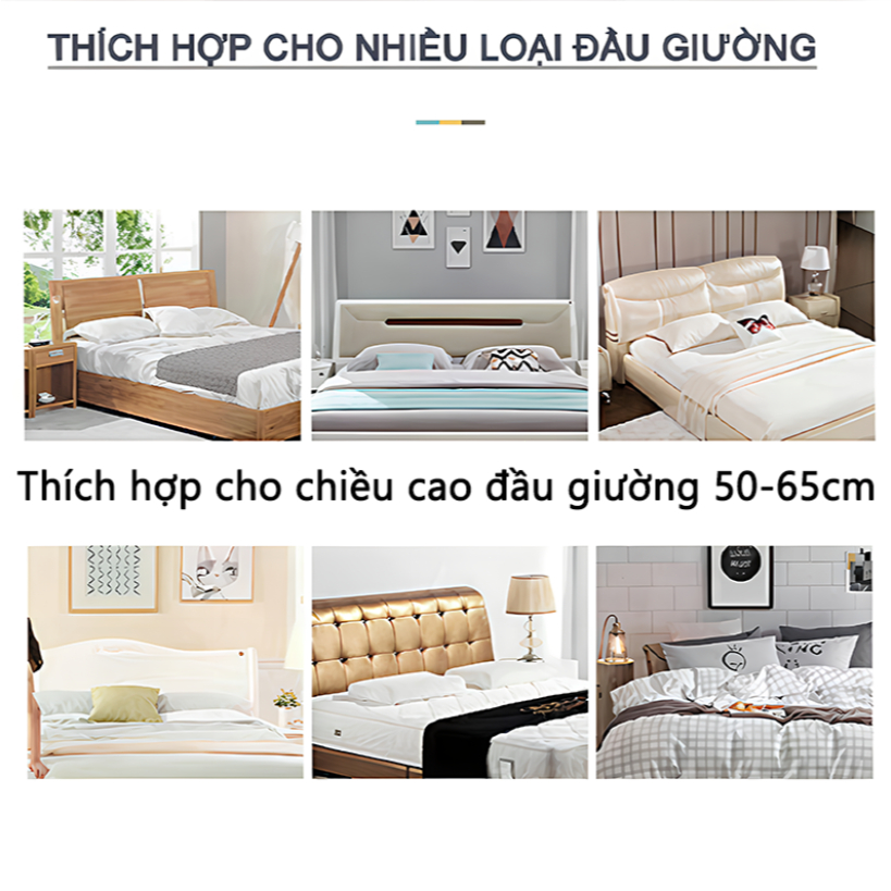 Vỏ bọc giường Vỏ bọc đầu giường dày chống bụi và chống va chạm vỏ bọc kiểu đơn giản vỏ mềm vỏ bọc | BigBuy360 - bigbuy360.vn