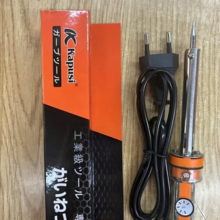 Mỏ hàn nhiệt cao cấp Kapusi Japan công suất 80W có núm điều chỉnh nhiệt độ, Bh 12 tháng Kouritsu Official Store