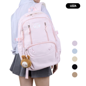Balo đi học thời trang nữ LEZA Hot Trend chống thấm nước đi học, đi chơi Labubu1209