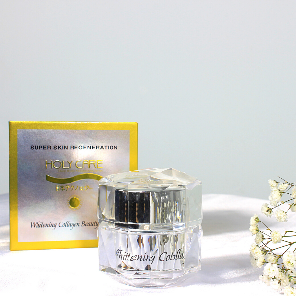 Kem dưỡng trắng da Đài Loan cao cấp collagen Holy Care 25G