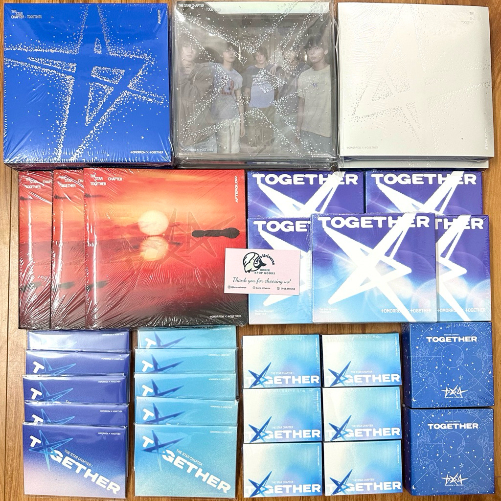 Bộ ảnh album TXT - TOGETHER nguyên seal chính hãng đủ ver | Shopee Việt Nam
