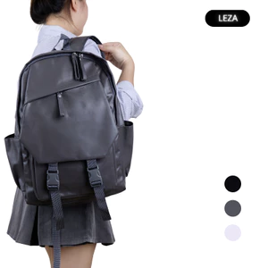 Balo LEZA da PU Hot Trend hàng cao cấp chống nước thời trang nam và nữ, đi học, đi chơi DA5206