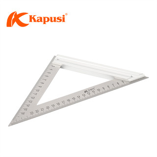 Thước e ke tam giác vuông cân 200mm KAPUSI Nhật Bản, nhôm cao cấp, Bh 12 tháng Kouritsu Official Store