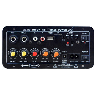 SUBOGDG   Mạch loa D10 Bluetooth 5.0 hát Karaoke 120w