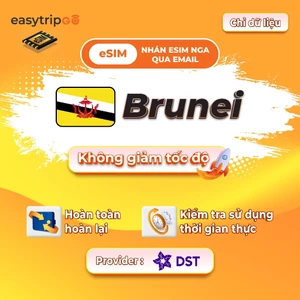 Easytripgo Brunei esim Dữ liệu roaming không giới hạn | 3-10GB 3-30GB | Dữ liệu du lịch tốc độ cao