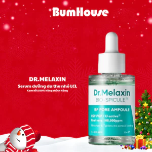 Serum Dr.Melaxin BP Pore Ampoule Thu Nhỏ Lỗ Chân Lông, Giảm Mụn, Sáng da - 30 ml
