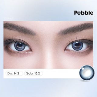 01 Chiếc Kính áp tròng VIVIMOON lens khóa ẩm 1 ngày màu xanh xám khói Pebble (Giá 1 bên mắt, x2 để đặt 1 đôi)