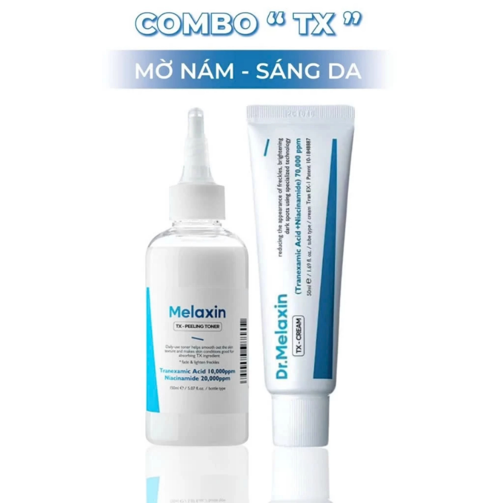 [Date 5.2027] Toner Nám Sáng Da TX Peeling Toner Dr.Melaxin, Cải thiện sắc tố, trắng da, đều màu - 150ml