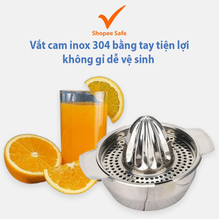 Vắt cam inox 304 bằng tay tiện lợi không gỉ dễ vệ sinh dùng cho gia đình quán nước