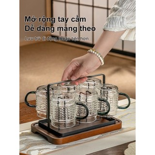 Giá úp cốc Sắt Giá để cốc đa năng Nhiều móc Giá đựng cốc