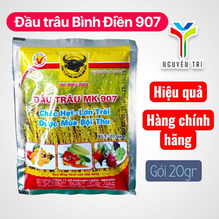 Phân Bón Lá Đầu Trâu MK 907 - Kali Cao 43% (Gói 20g) Giúp Chắc Hạt, Ngọt Trái, Nặng Ký